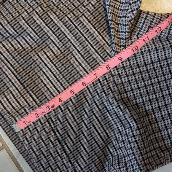 Loft Houndstooth Leggings Black, Gray, Dusty Pink SP - Picture 4 of 10